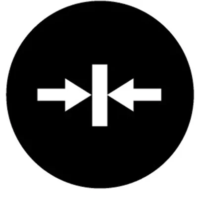 Black flat button insert with mounting description, M22-XD-S-X14
