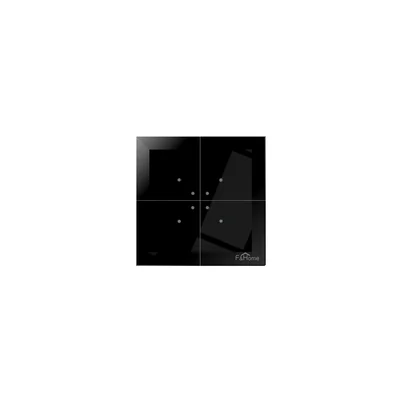Black glass touch switch 230 V