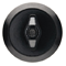 Black, glossy swivel plate