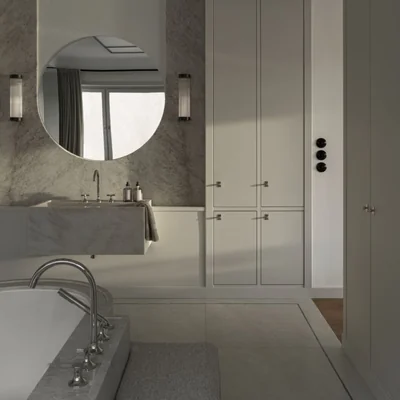 Black, glossy swivel plate
