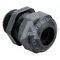 Black polyamide cable gland EXeM40x1.5, choking range 30-33mm, thread length 15mm