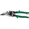 Blechschere zum Schneiden von 1,8 mm Stahl, grüner Griff
