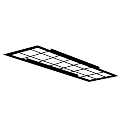 Blesk Nová LED síťovina x6 Černá