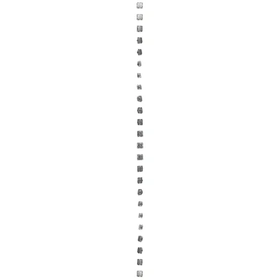 Blind button for controlling the roller shutter from many places (module) 10A 230V screw terminals silver (metallic)