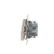 Blind button (module) 10A 250V cream quick connectors