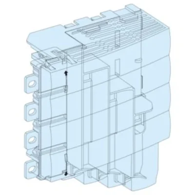Bloc de connexion des câbles du bas des tableaux Prisma pour NSX-INS250