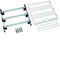 Bloc N universel pour appareils modulaires à montage horizontal 3x26M 450x500mm