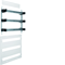 Bloc UNIVERS N pour appareils modulaires 3x24PLE montés horizontalement