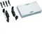 Bloc UNIVERS N pour jeux de barres pos. 12/20/30x5/10mm 60mm 1 pôle 150x250mm