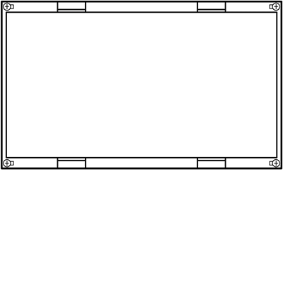 Bloc UNIVERS N vide 300x500mm