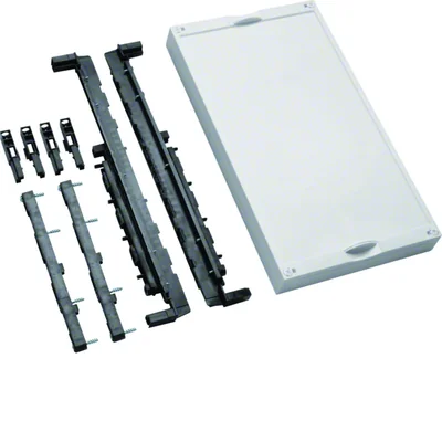 Bloc UNIVERSN pour jeux de barres pos. 12/20/30x5/10mm 60mm 4/5 pôles 450x250mm