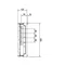 bloc universN pour jeux de barres pos. 60mm 4/5 pôles 1xNH2 450x250mm