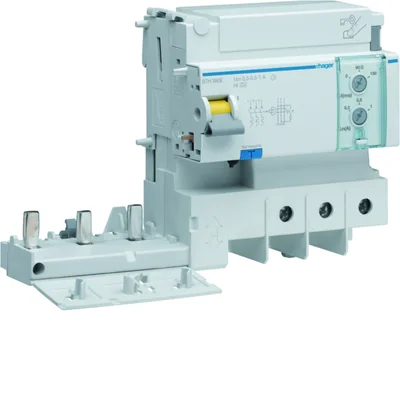 Blocco corrente differenziale per MCB serie HMxxxx 2P+N 125A/0,3-1A Tipo AC