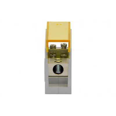 Blocco di distribuzione VBR 250A-4 (1x35 / 4x25) Al/Cu - giallo