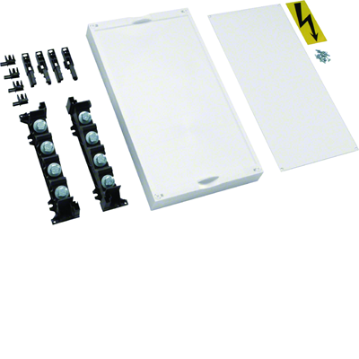 Blocco UNIVERSN per barre verticali. 30x5/10mm 50mm 450x250mm