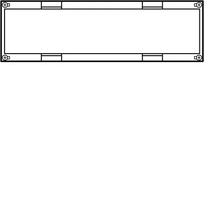 Block UNIVERS N empty 150x500mm
