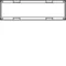 Block UNIVERS N empty 150x500mm