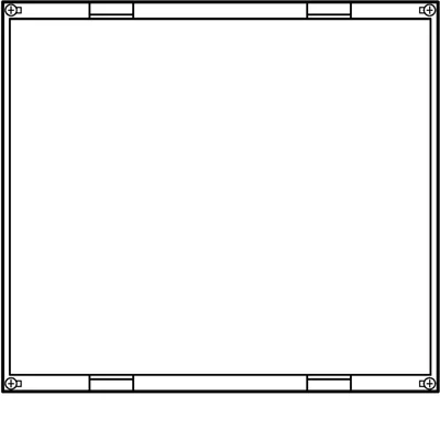 Block UNIVERS N empty 450x500mm