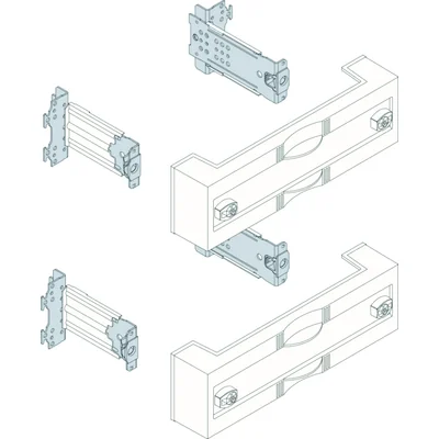 Block UNIVERS N empty 75x250mm 2 pieces