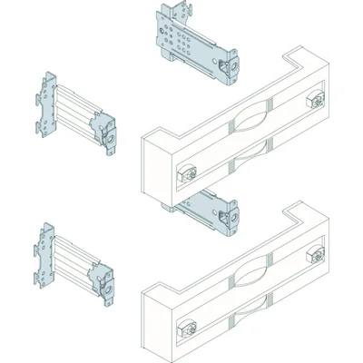 Block UNIVERS N empty 75x250mm 2 pieces