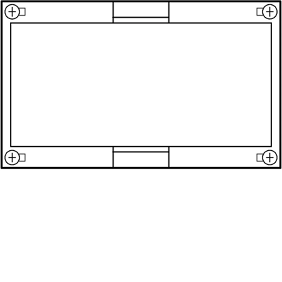 Block UNIVERS N leer 150x250mm