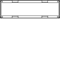 Block UNIVERS N leer 150x500mm