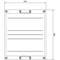 Block UNIVERS N leer 300x250mm