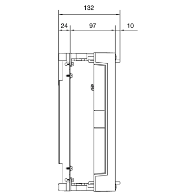 Block UNIVERS N leer 300x250mm