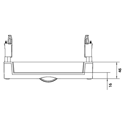 Block UNIVERS N leer 300x250mm