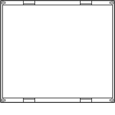 Block UNIVERS N leer 450x500mm