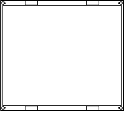 Block UNIVERS N leer 450x500mm