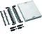 Blok UNIVERS N dla szyn zbior. poz. 12/20/30x5/10mm 60mm 4-pol. 300x250mm