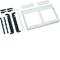 Blok UNIVERS N dla szyn zbior. poz. 12x5/10mm 60mm 4xNH00(8xNH000) 300x500mm