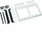 Blok UNIVERS N dla szyn zbior. poz. 12x5/10mm 60mm 4xNH00(8xNH000) 300x500mm