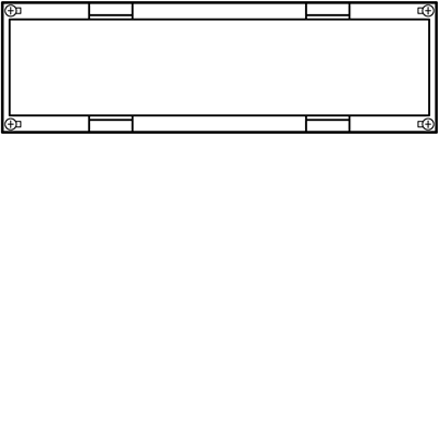 Blok UNIVERS N pusty 150x500mm