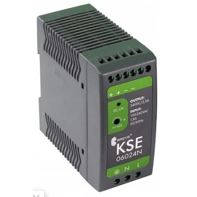 Блок живлення AC/DC KSE 06024 230/ 24V DC 2.5A