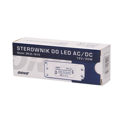 Блок живлення LED AC/DC, 30W, IP20