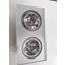 Bloq white display ceiling lamp