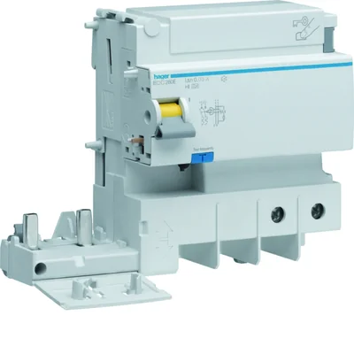 Bloque de corriente residual para MCB serie HMxxxx 1P+N 125A/30mA Tipo AC