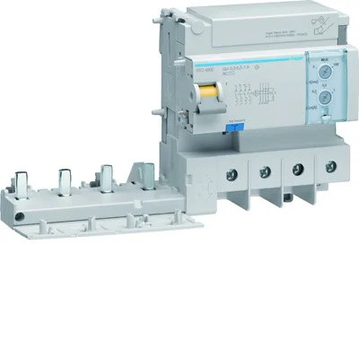 Bloque de corriente residual para MCB serie HMxxxx 3P+N 125A/0.3-1A Tipo AC
