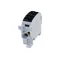 Bloque de distribución - derivación SCB 25-Cu unipolar 80110 SIMBLOCK negro
