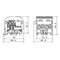 Bloque de distribución - derivación SCB 35-2 Al/Cu unipolar doble 80220 SIMBLOCK marrón