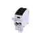 Bloque de distribución - derivación SCB 35-Cu unipolar 80210 SIMBLOCK negro
