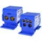Bloque de distribución EDBM-2/N de 160 A (2x4-50 mm²/2x4-35 mm²+3x2,5-25 mm²) azul