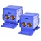 Bloque de distribución EDBM-4/N 192A (2x4-70mm2)/2x4-70mm2) azul