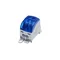 Bloque de distribución SUB 160 - Universal Al/Cu 82040 SIMBLOCK Azul