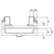 Bloque UNIVERS N para cámaras modulares montadas horizontalmente 2x12PLE 300x250mm
