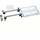 Bloque UNIVERS N para dispositivos modulares montados horizontalmente 2x24PLE 300x500mm