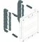 Bloque UNIVERS N para embarrados. Pos. 12/20/30x5/10mm 60mm 4 polos 300x250mm