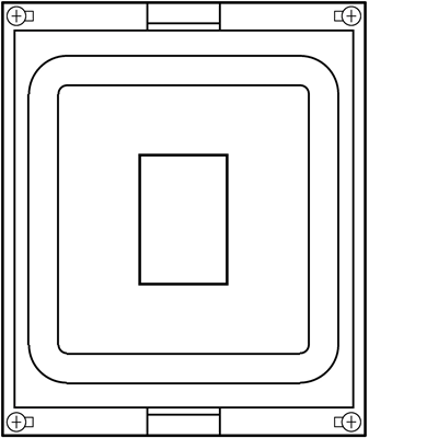 Bloque UNIVERS N para seccionador de carga 250/400A